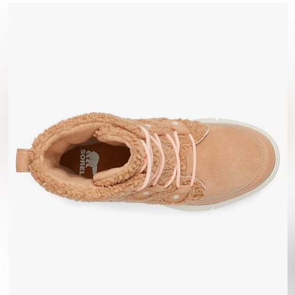 🤎NEW SOREL EXPLORER II JOAN COZY BOOTS CANOE CHALK 5.5 - Picture 6 of 11